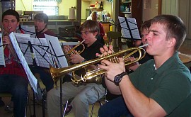 Once a week rehearsals, but practice at home is required.